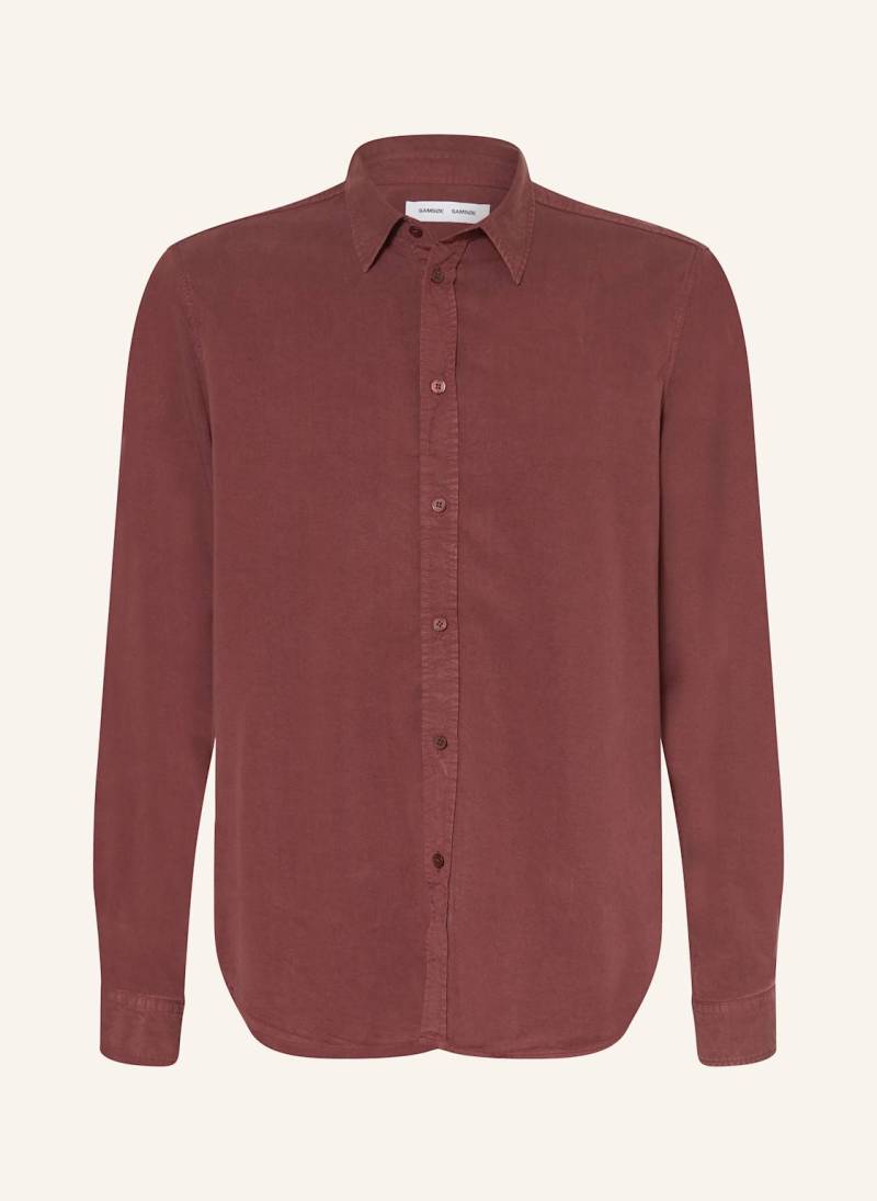 Samsøe  Samsøe Hemd Saryan Comfort Fit rot von SAMSØE  SAMSØE