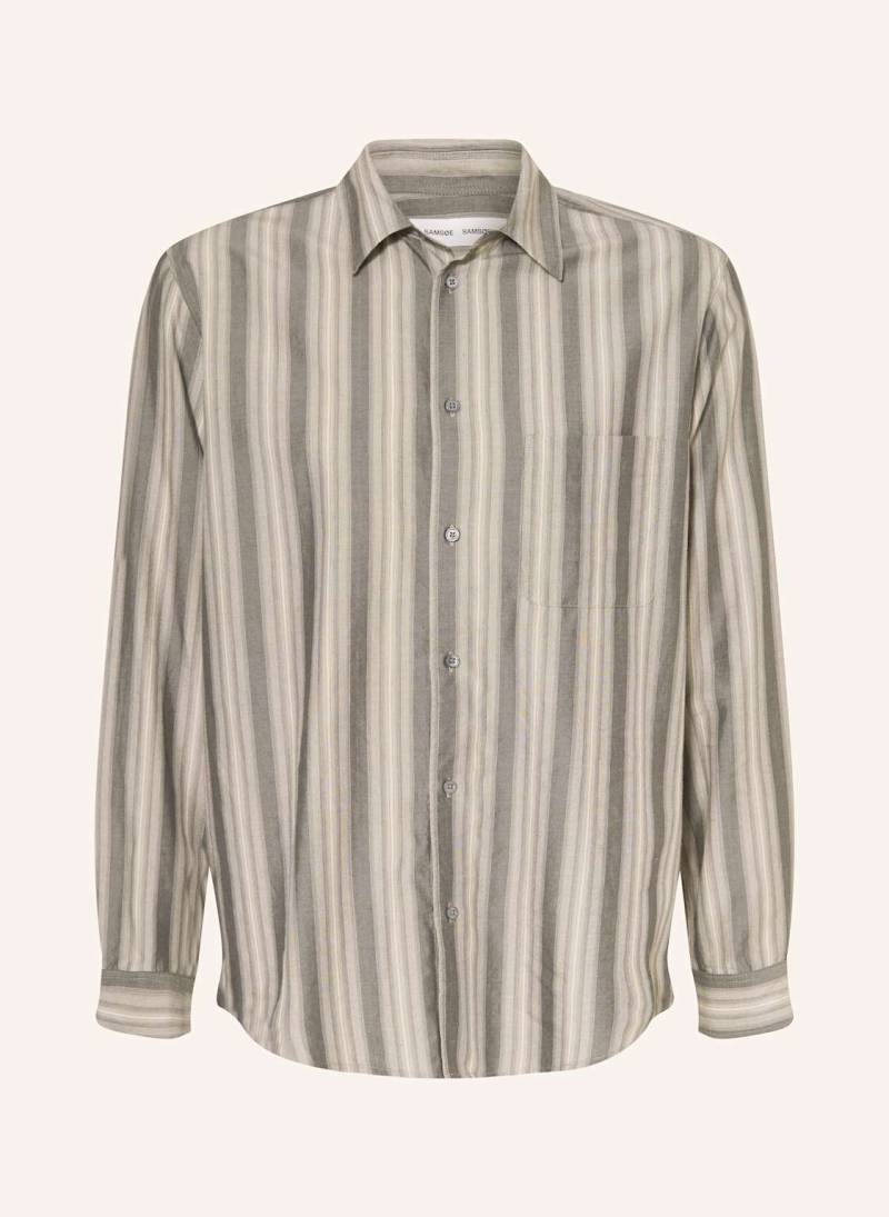 Samsøe  Samsøe Hemd Saryan J Regular Fit grau von SAMSØE  SAMSØE