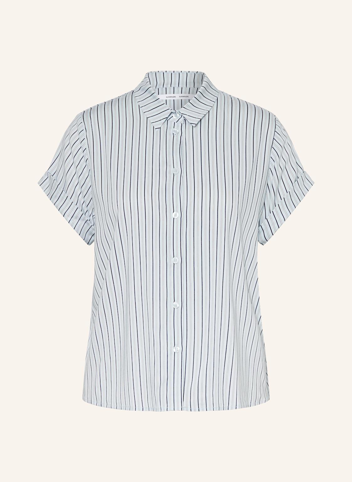 Samsøe Samsøe Hemdbluse Majan blau Samsøe Samsøe Hemdbluse Majan blau von SAMSØE SAMSØE