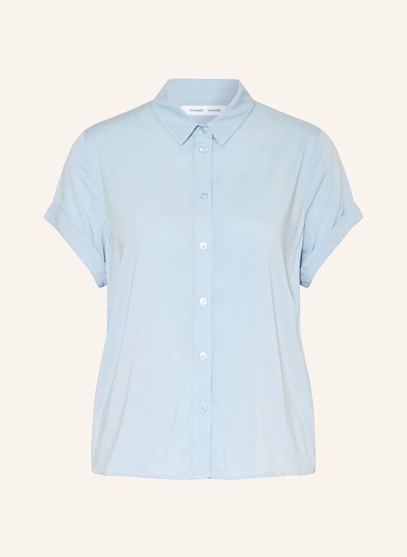 Samsøe  Samsøe Hemdbluse Majan blau von SAMSØE  SAMSØE