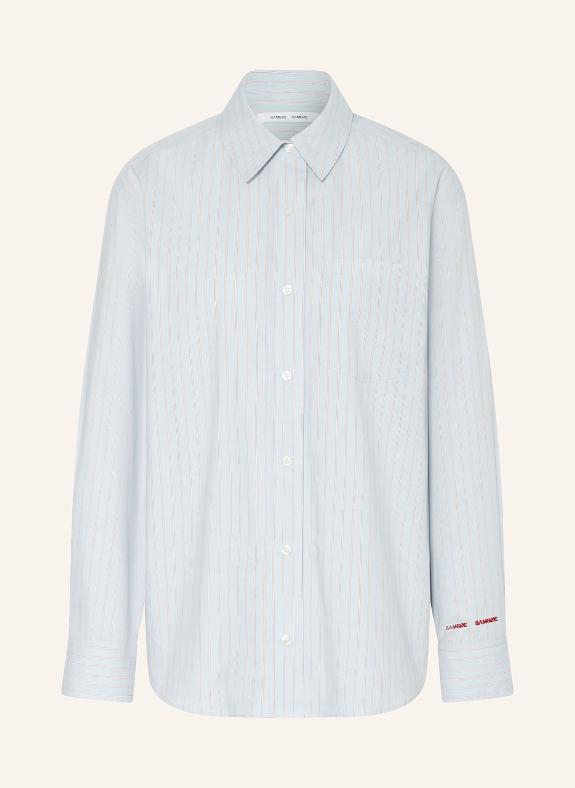 Samsøe  Samsøe Hemdbluse Salova blau von SAMSØE  SAMSØE