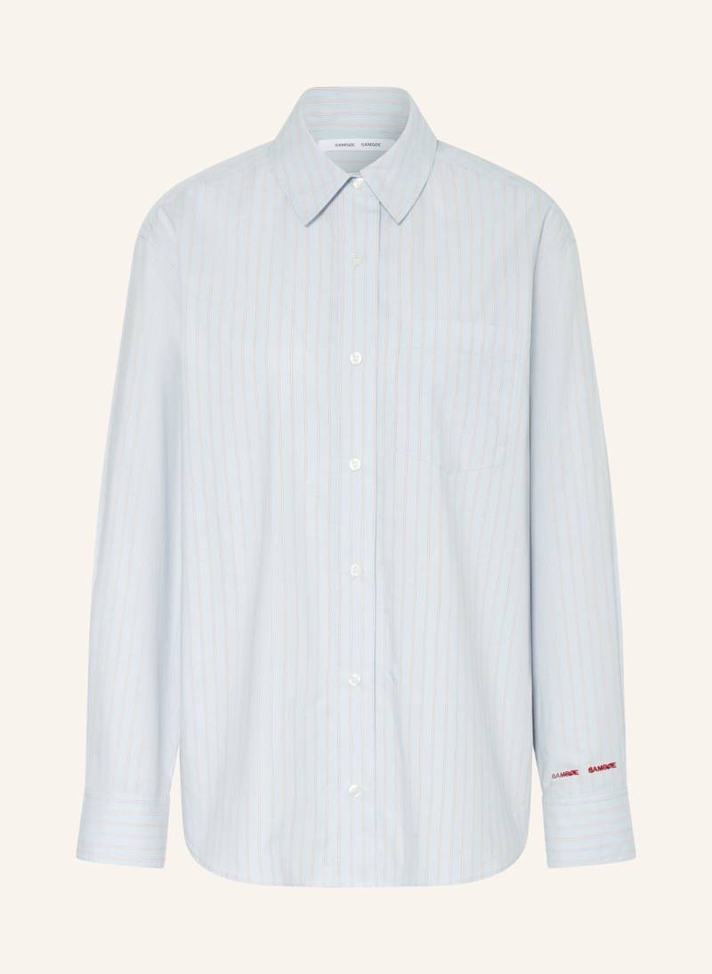 Samsøe  Samsøe Hemdbluse Salova blau von SAMSØE  SAMSØE