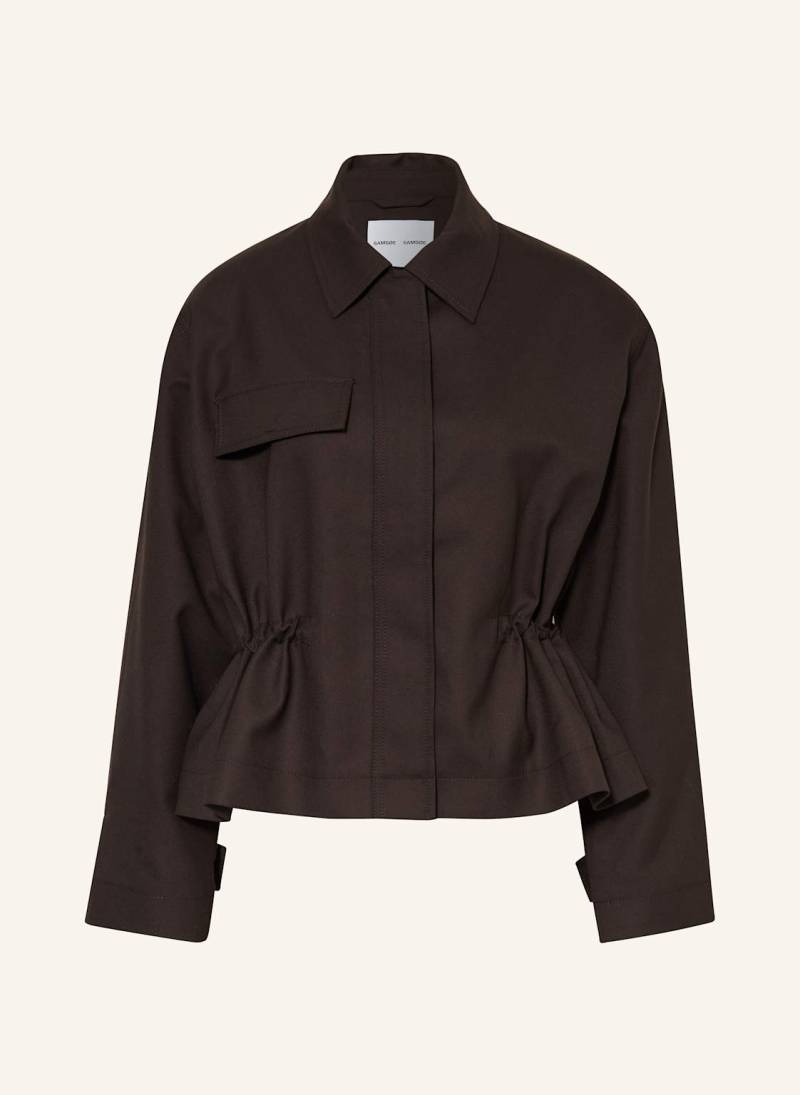 Samsøe  Samsøe Jacke Salixa braun von SAMSØE  SAMSØE