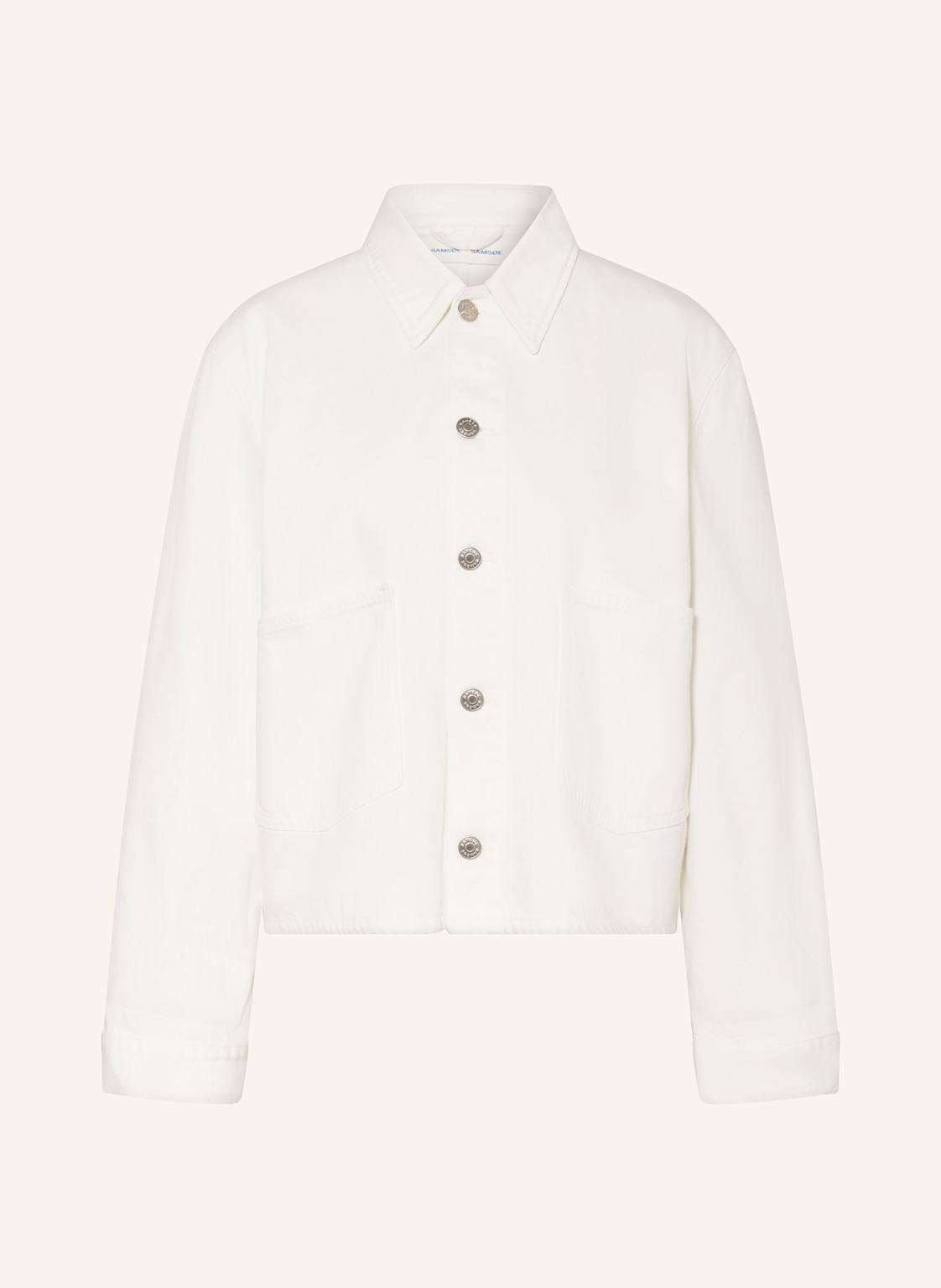 Samsøe Samsøe Jeansjacke Sanadina weiss Samsøe Samsøe Jeansjacke Sanadina weiss von SAMSØE SAMSØE