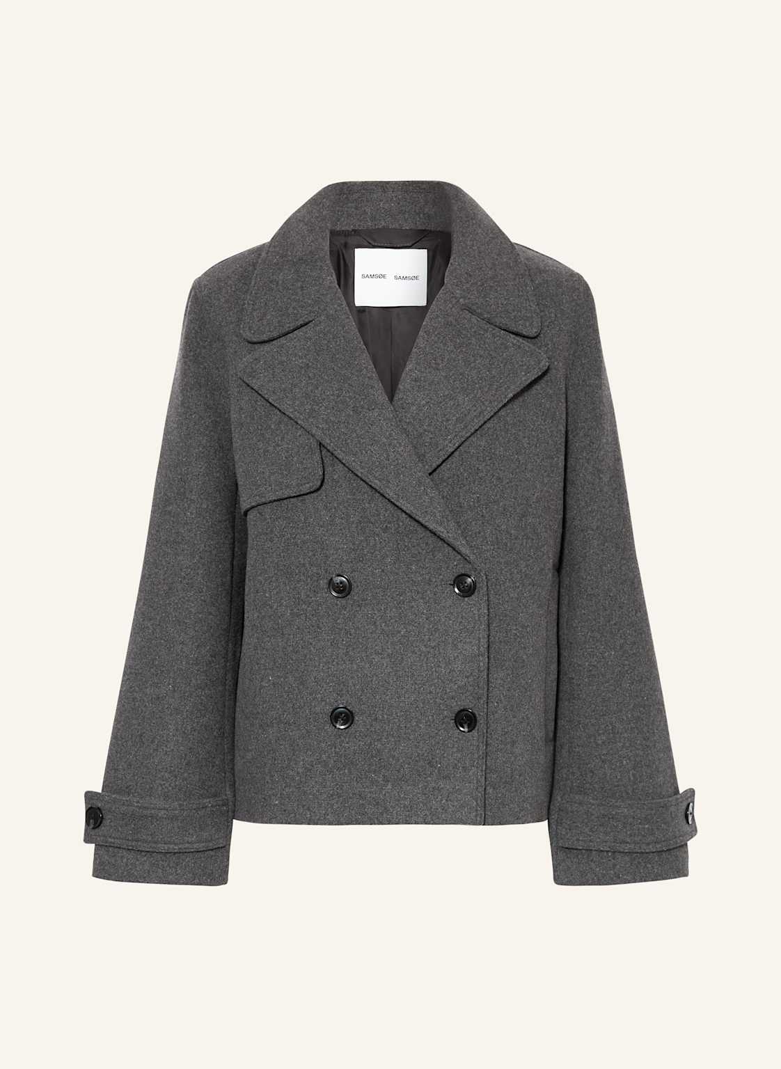 Samsøe  Samsøe Kastenjacke Samarta grau von SAMSØE  SAMSØE