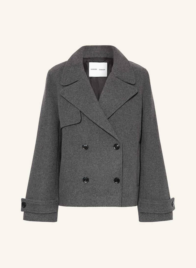Samsøe  Samsøe Kastenjacke Samarta grau von SAMSØE  SAMSØE
