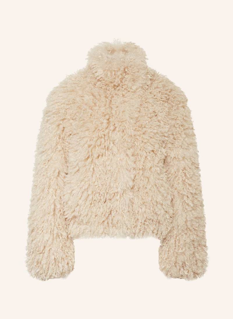 Samsøe  Samsøe Kunstfell-Jacke Samedda weiss von SAMSØE  SAMSØE