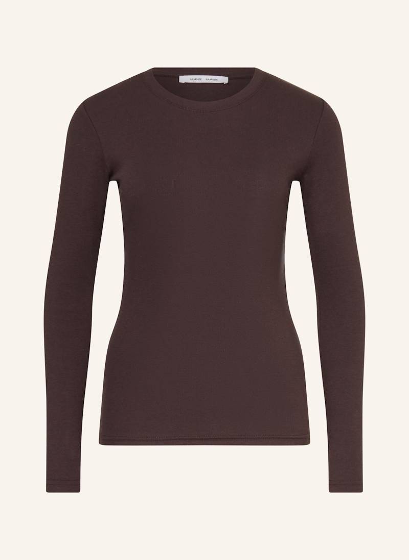Samsøe  Samsøe Longsleeve Alexa braun von SAMSØE  SAMSØE