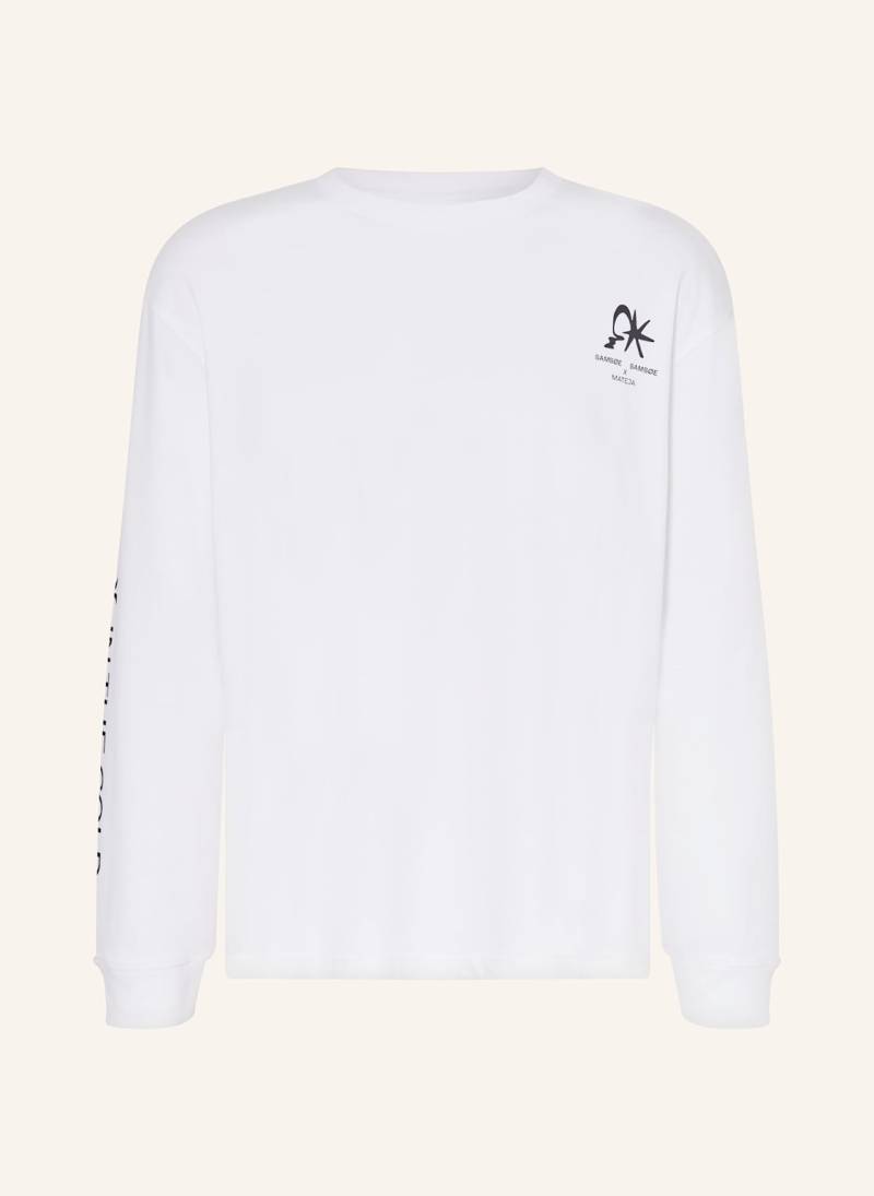 Samsøe  Samsøe Longsleeve Saragnar weiss von SAMSØE  SAMSØE