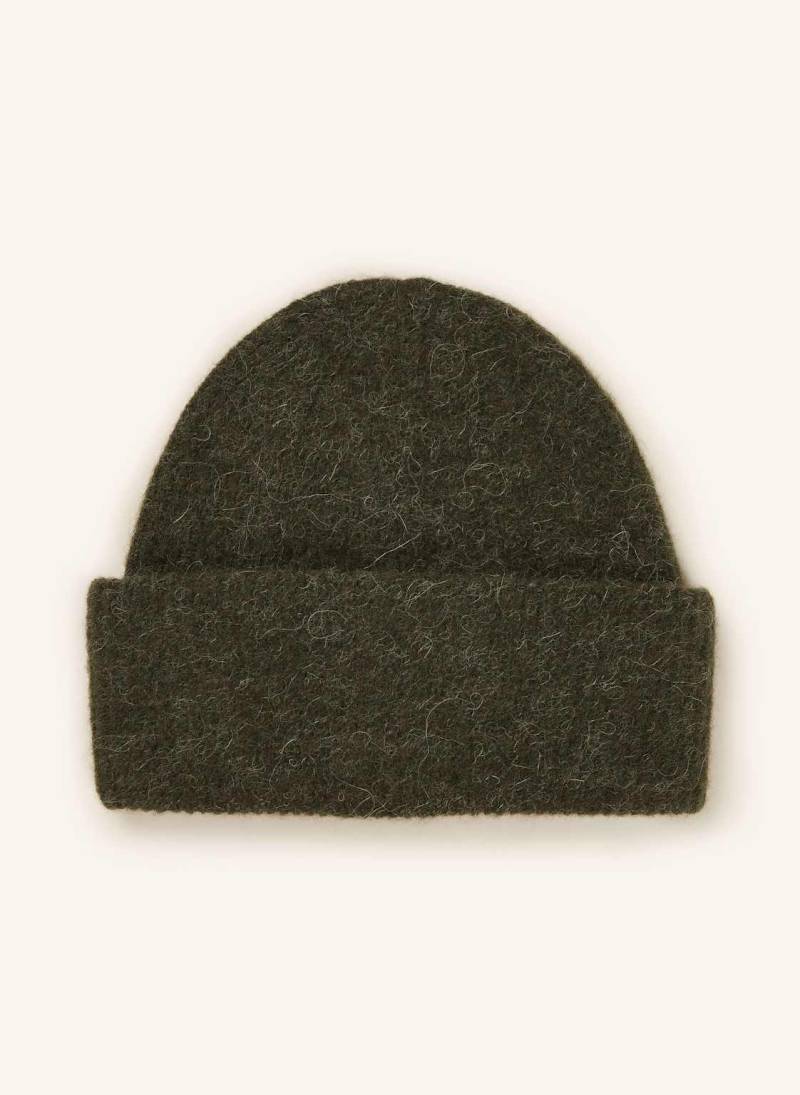 Samsøe  Samsøe Mütze Nor Mit Alpaka gruen von SAMSØE  SAMSØE