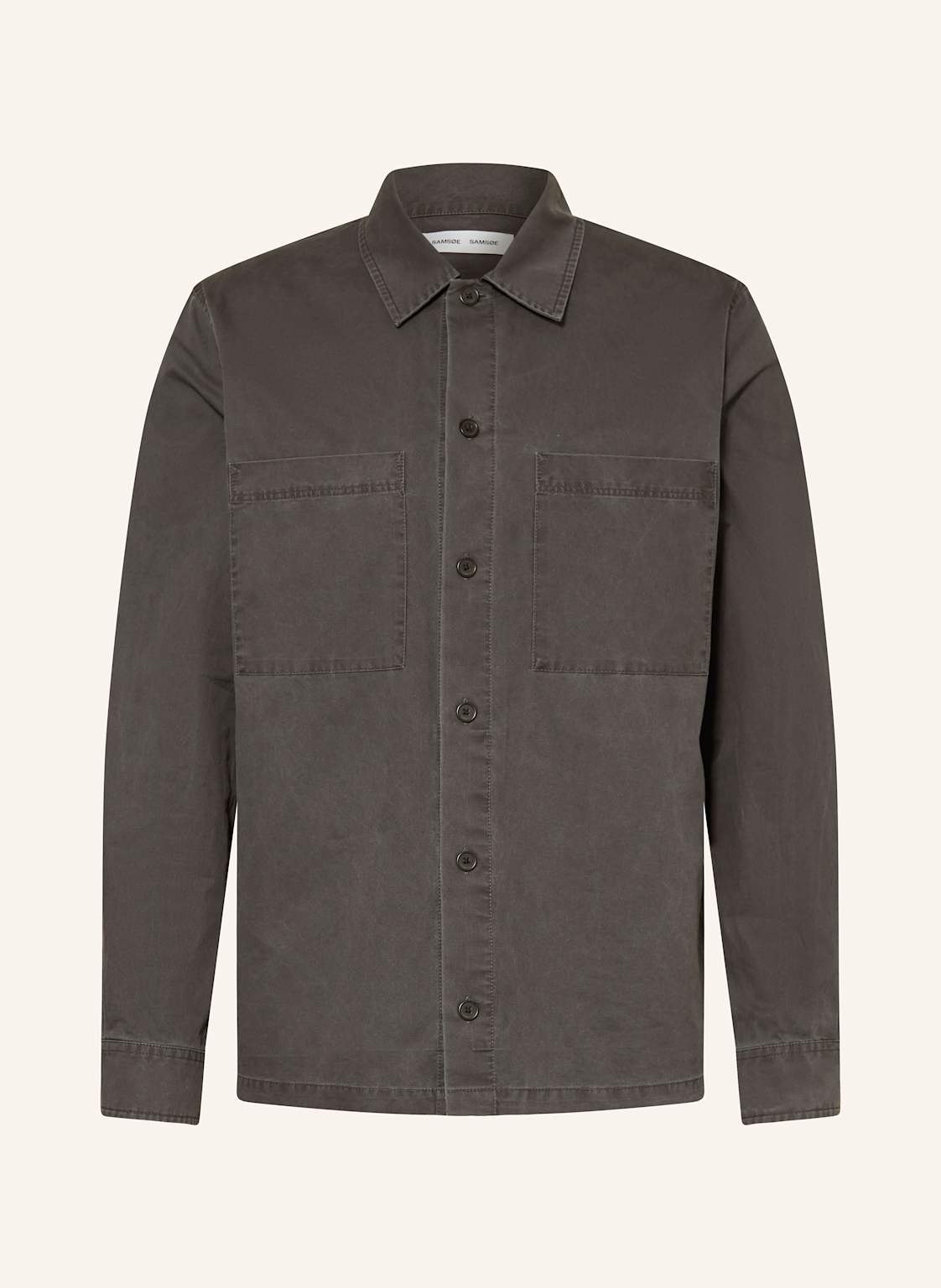 Samsøe  Samsøe Overshirt Sataka grau von SAMSØE  SAMSØE