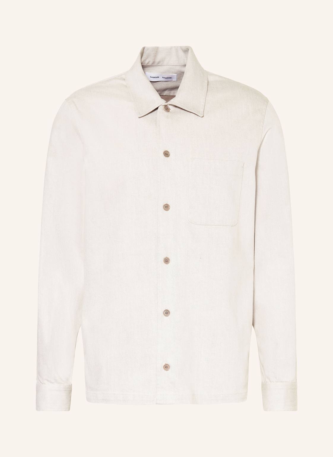 Samsøe Samsøe Overshirt Sataka weiss Samsøe Samsøe Overshirt Sataka weiss von SAMSØE SAMSØE