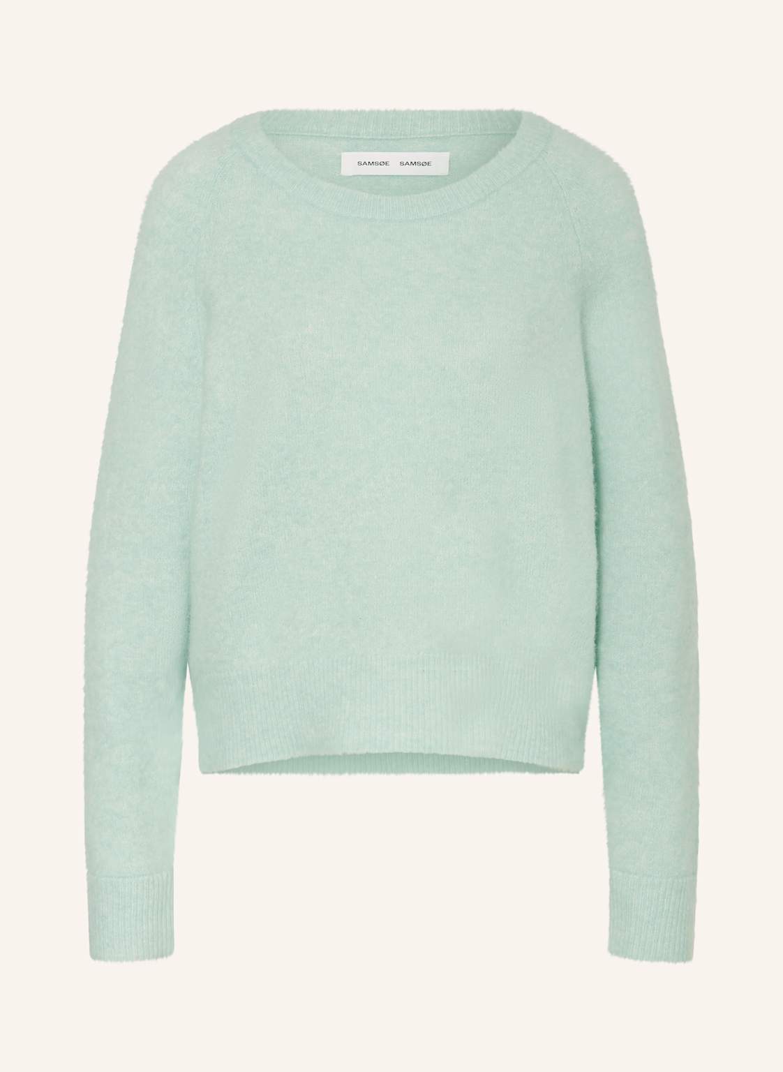 Samsøe Samsøe Pullover Nor Mit Alpaka gruen Samsøe Samsøe Pullover Nor Mit Alpaka gruen von SAMSØE SAMSØE