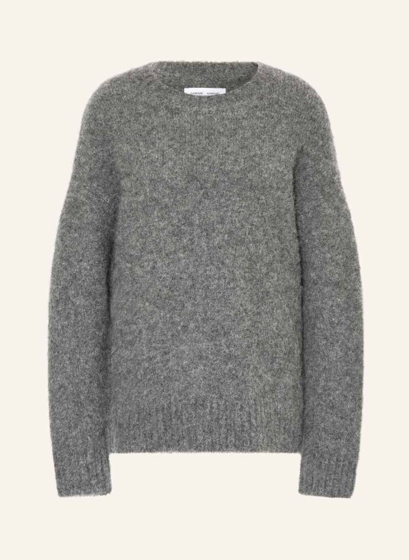 Samsøe  Samsøe Pullover Sajeanne Mit Alpaka grau von SAMSØE  SAMSØE