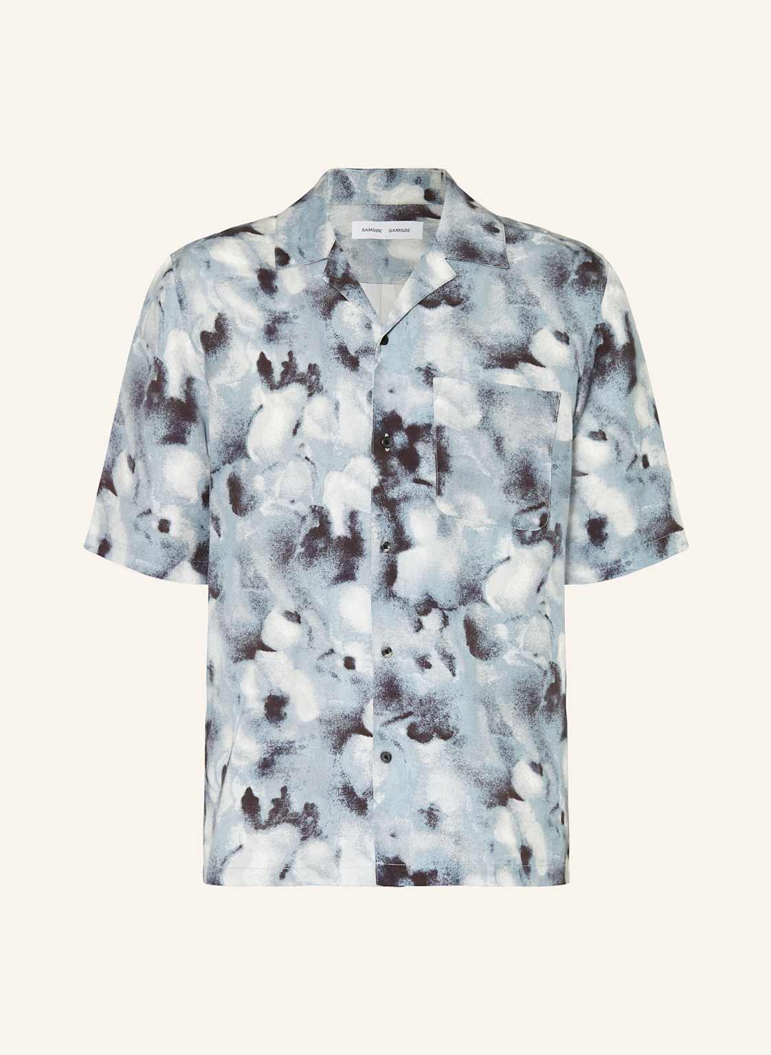 Samsøe Samsøe Resorthemd Saoscar Comfort Fit blau Samsøe Samsøe Resorthemd Saoscar Comfort Fit blau von SAMSØE SAMSØE