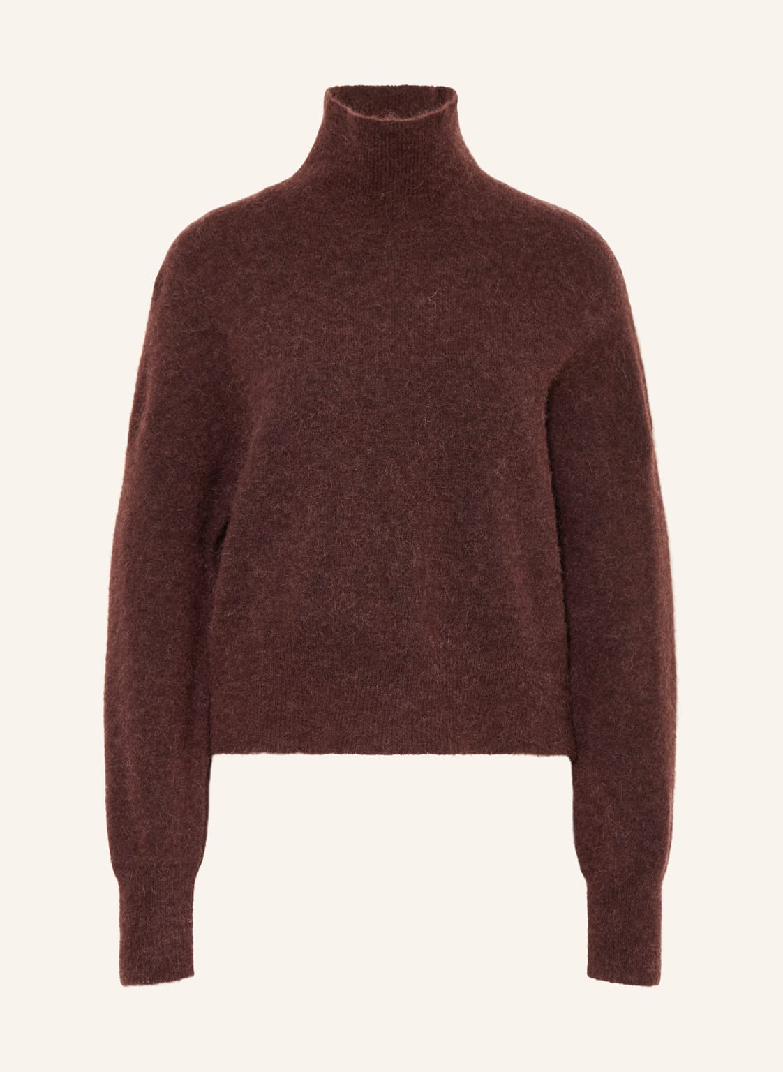 Samsøe  Samsøe Rollkragenpullover Nola Mit Alpaka braun von SAMSØE  SAMSØE