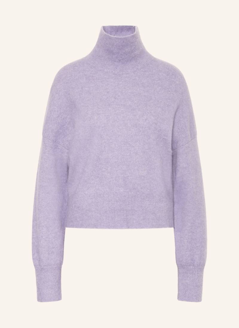 Samsøe  Samsøe Rollkragenpullover Nola Mit Alpaka lila von SAMSØE  SAMSØE