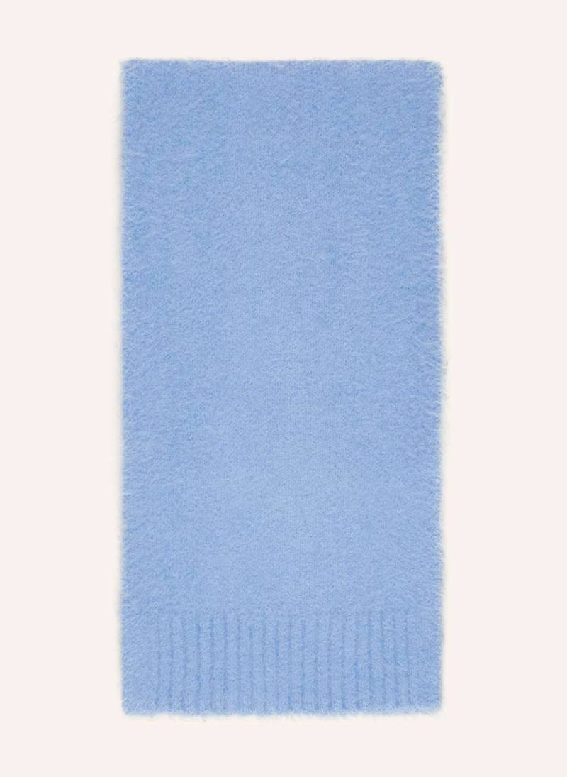 Samsøe  Samsøe Schal Sajeanne Mit Alpaka blau von SAMSØE  SAMSØE