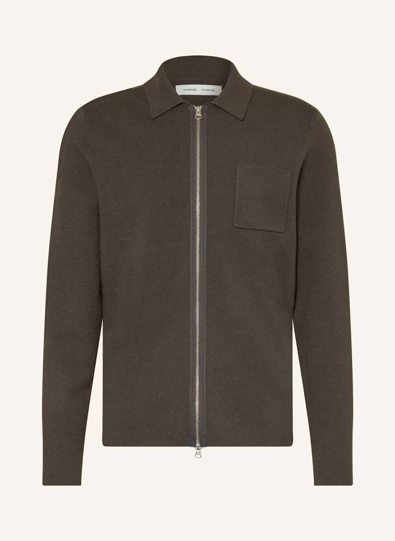Samsøe  Samsøe Strickjacke Guna grau von SAMSØE  SAMSØE