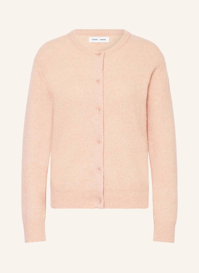 Samsøe  Samsøe Strickjacke Nor Mit Alpaka rosa von SAMSØE  SAMSØE
