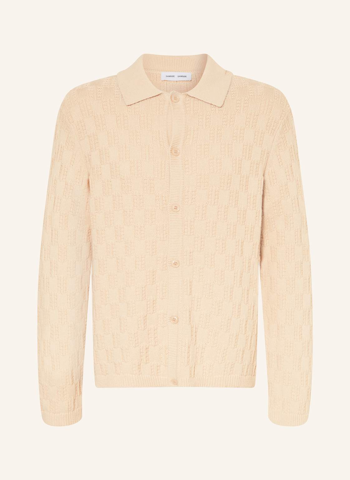 Samsøe  Samsøe Strickjacke Sabrodie beige von SAMSØE  SAMSØE
