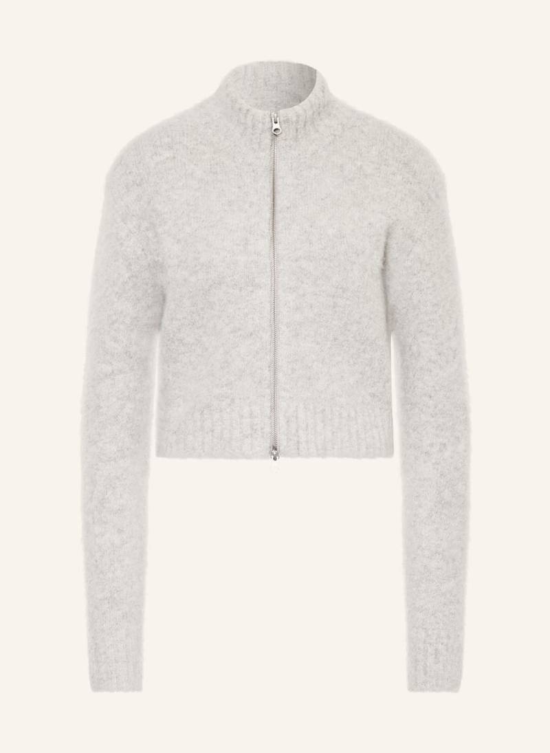 Samsøe  Samsøe Strickjacke Sajeanne Mit Alpaka grau von SAMSØE  SAMSØE