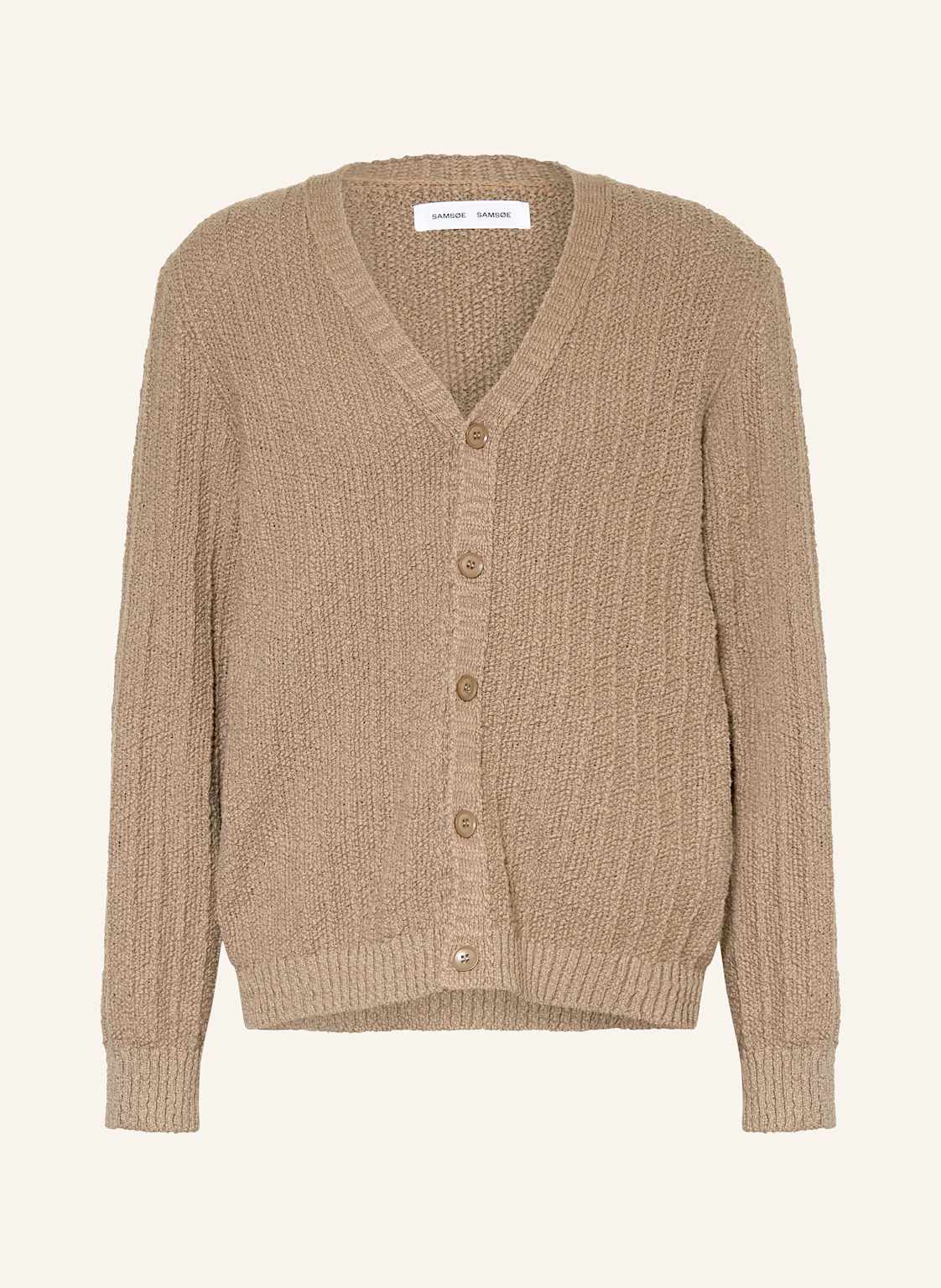Samsøe Samsøe Strickjacke Samicah braun Samsøe Samsøe Strickjacke Samicah braun von SAMSØE SAMSØE
