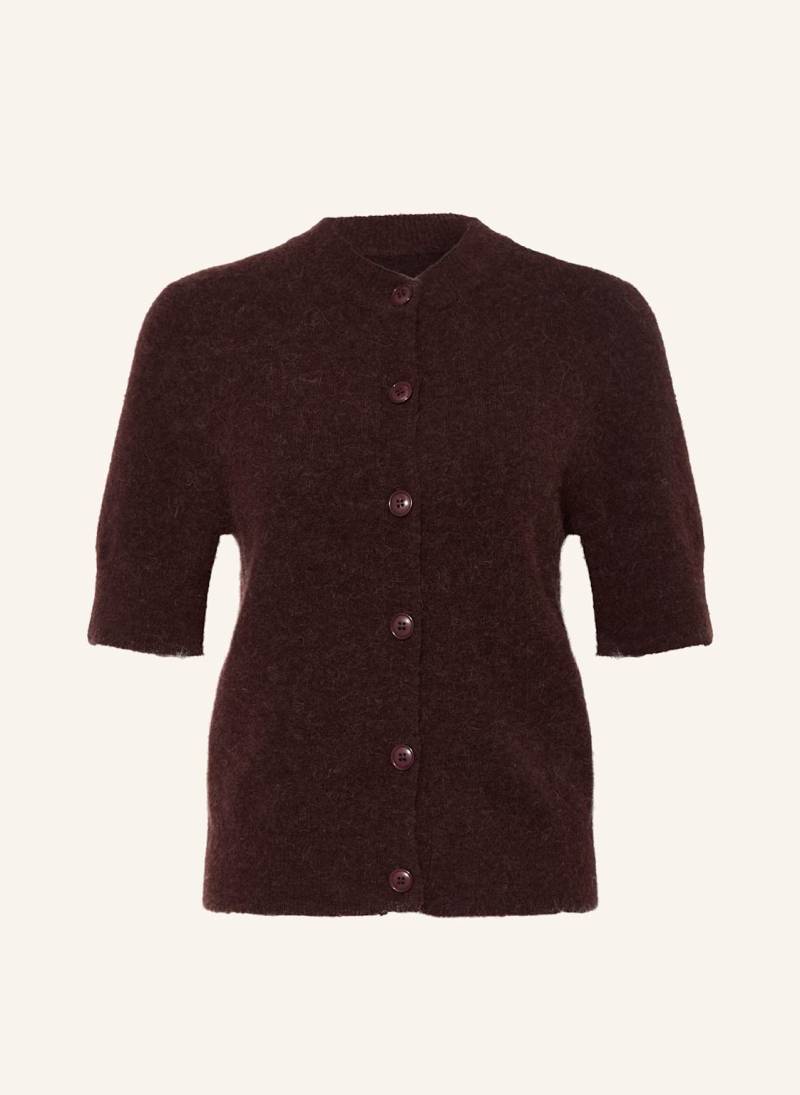 Samsøe  Samsøe Strickjacke Sanoura Mit Merinowolle Und Alpaka rot von SAMSØE  SAMSØE
