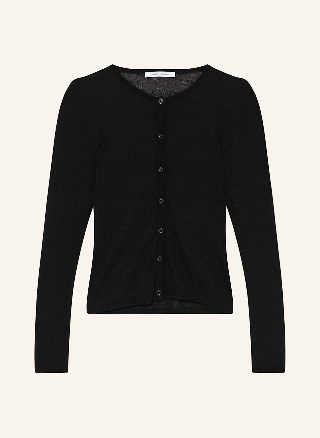 Samsøe  Samsøe Strickjacke Sarose schwarz von SAMSØE  SAMSØE