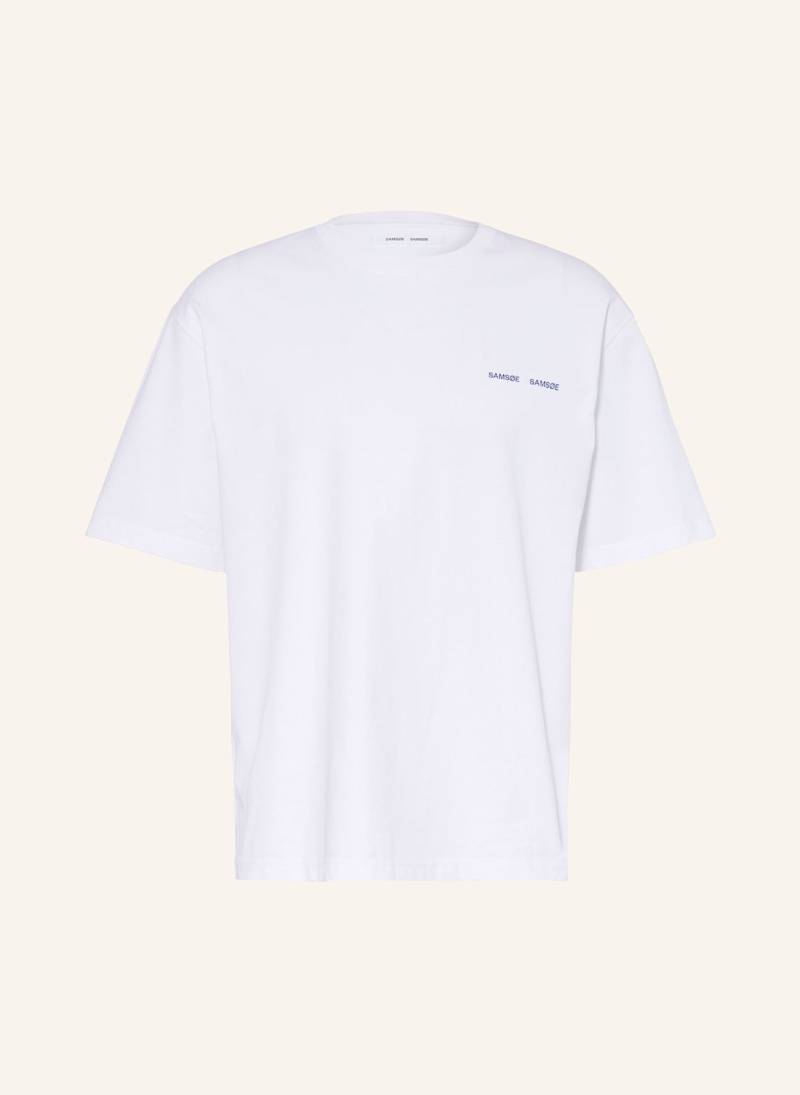 Samsøe  Samsøe T-Shirt Saflorian weiss von SAMSØE  SAMSØE