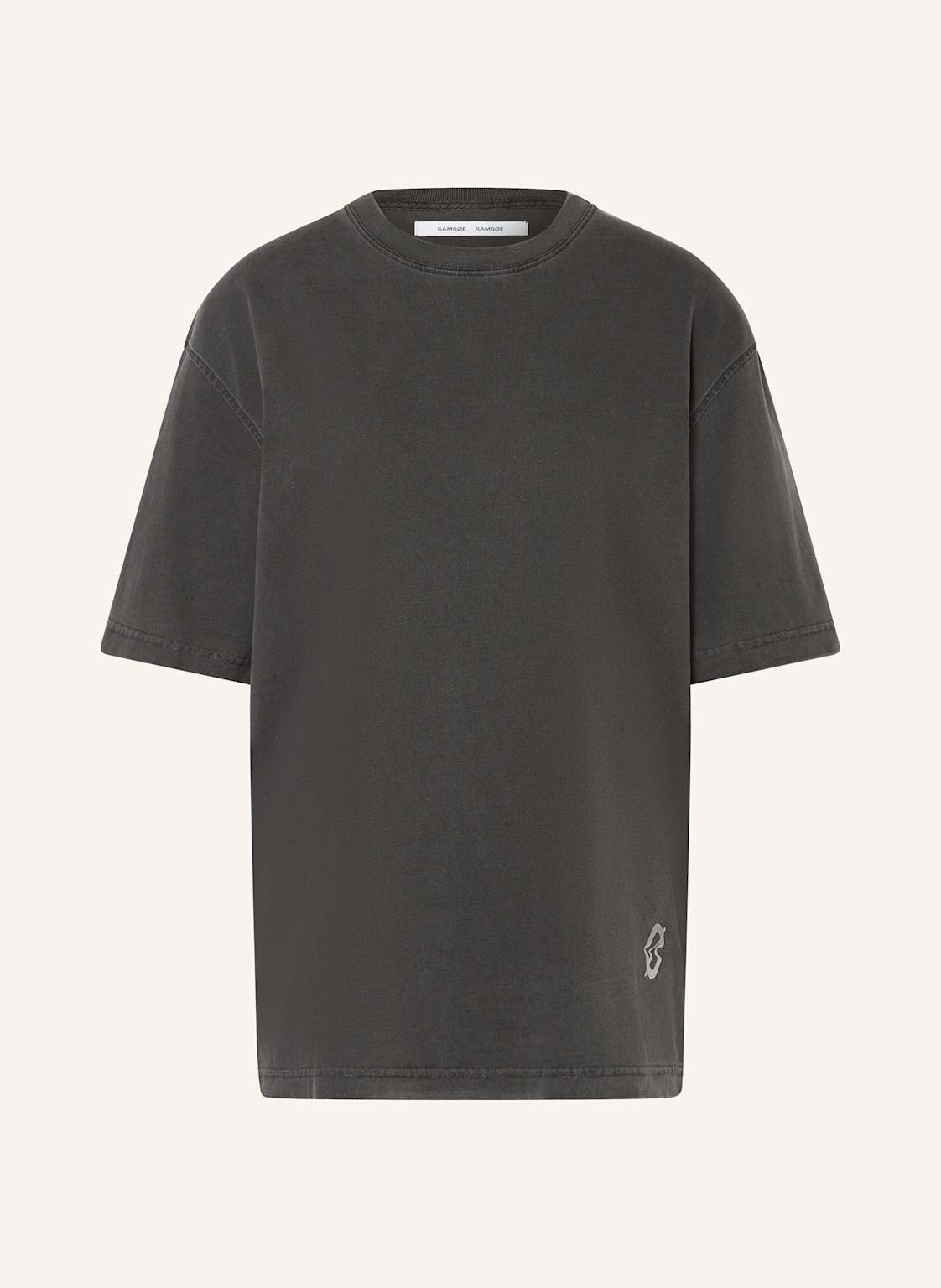 Samsøe Samsøe T-Shirt Saswirl grau Samsøe Samsøe T-Shirt Saswirl grau von SAMSØE SAMSØE