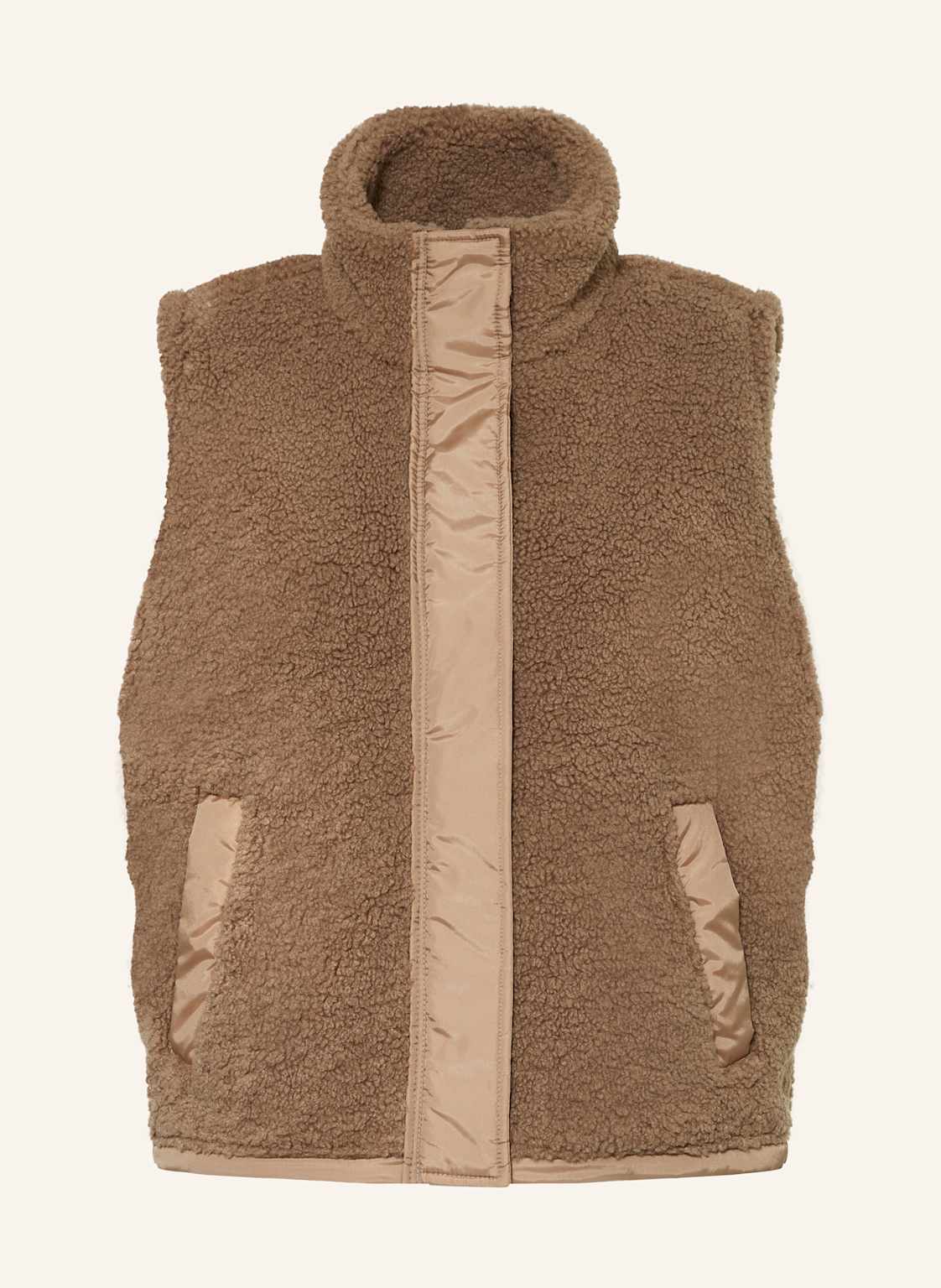 Samsøe  Samsøe Teddyfell-Weste beige von SAMSØE  SAMSØE