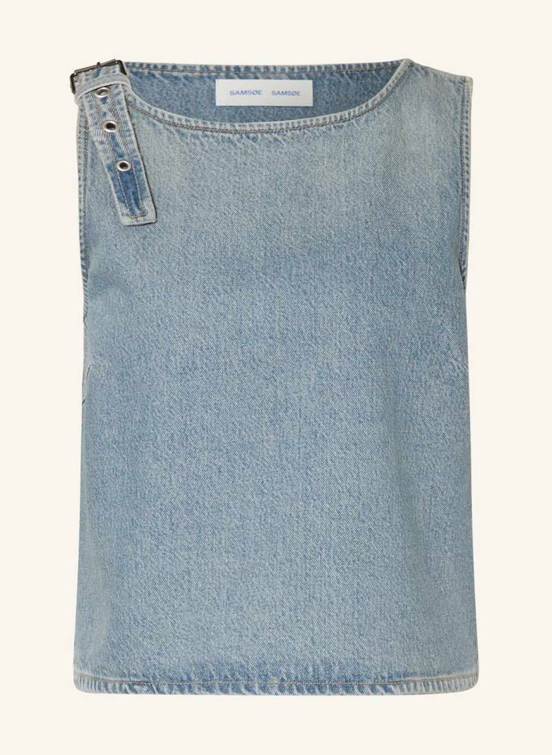 Samsøe  Samsøe Top Samolly blau von SAMSØE  SAMSØE