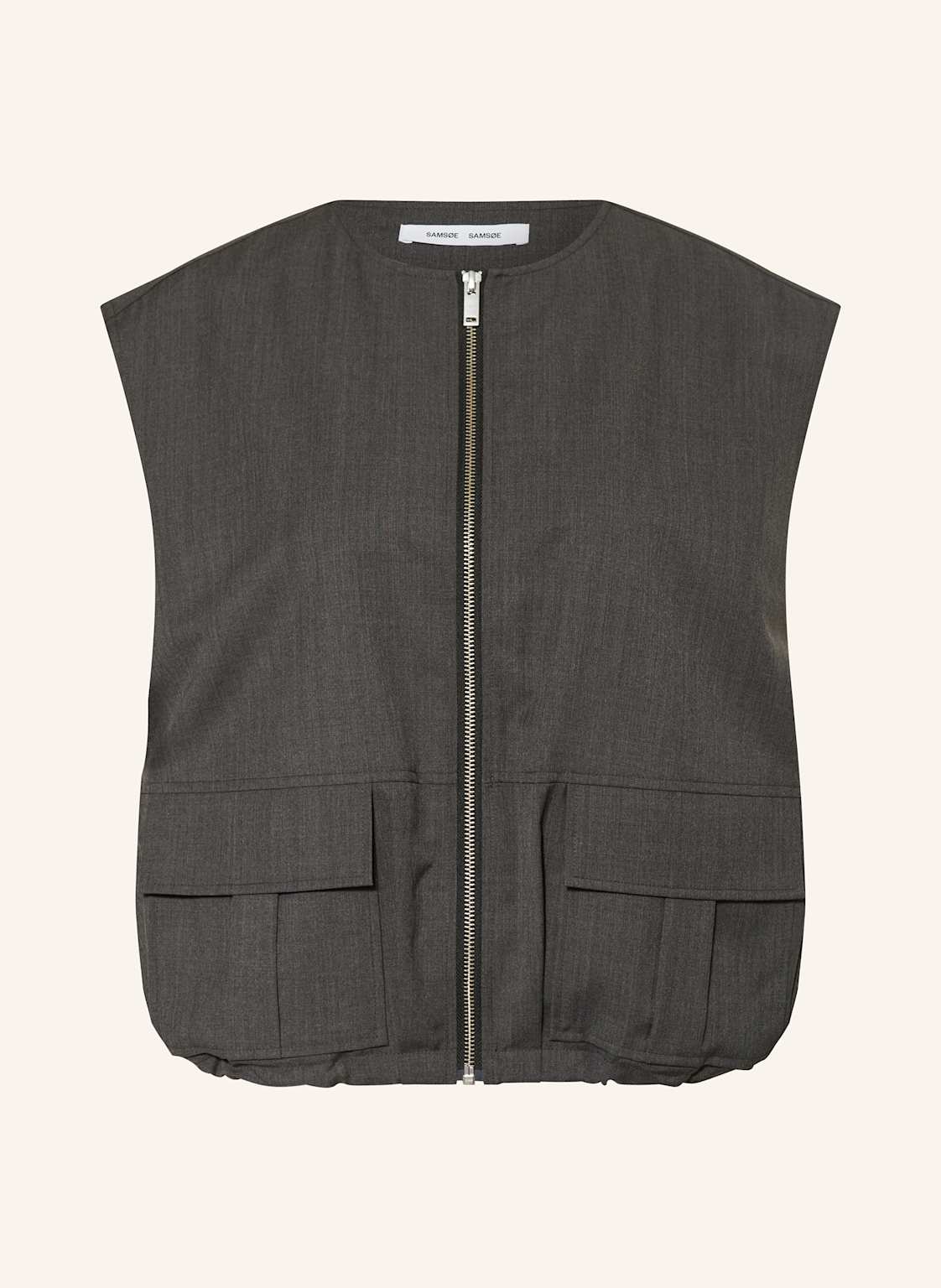 Samsøe  Samsøe Weste Sakelly grau von SAMSØE  SAMSØE