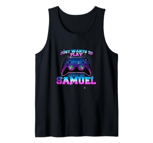Herren SAMUEL - LEVEL UP mit Controller: WILL NUR SPIELEN Tank Top Herren SAMUEL - LEVEL UP mit Controller: WILL NUR SPIELEN Tank Top von SAMUEL Sohn Enkel Geburtstag Geschenkideen