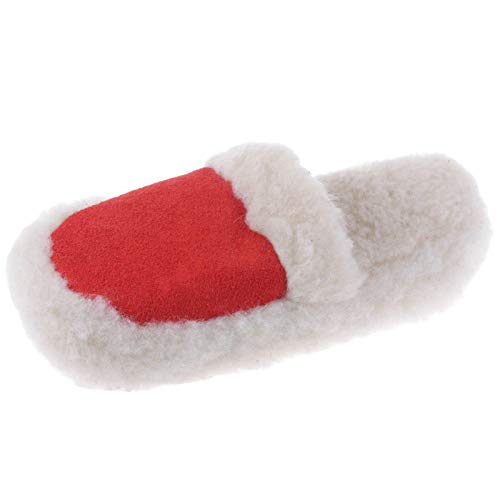 SAMs Unisex Hausschuhe Lammfell, Slipper Rot, 39, TH-Lammfell von SAMs