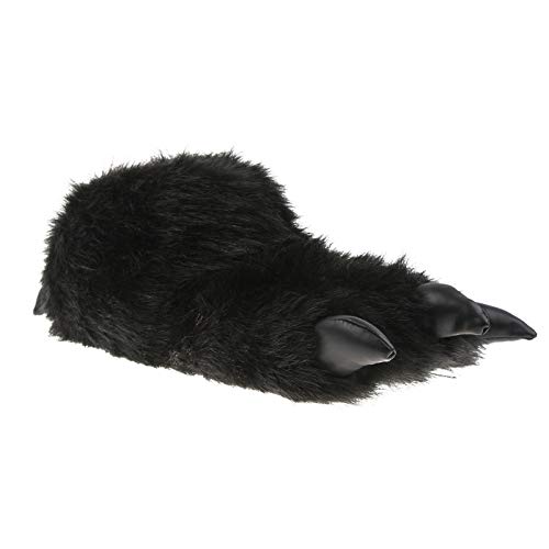 SAMs Unisex Tierhausschuhe Monsterkralle, schwarz, 46/47, TH-MK von SAMs