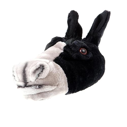 SAMs Unisex Tierhausschuhe Pferd Esel, schwarz, 38/39, TH-Pf von SAMs