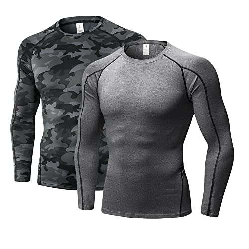 Herren Bodybuilding T - Shirt Slim Quick Dry Compression Shirt Short Sleeve Running Baselayer Top von SANANG