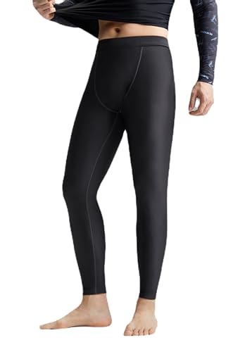 Herren Rash Guard Tight Pant Leggings Anti-UV Schwimmen Surfen Hosen for Ultimate Quick Dry Fitness Experience von SANANG