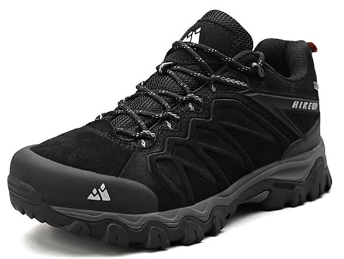 SANANG Herren Wanderstiefel Trekking Outdoor-Schuhe aus Wildleder mit Rutschfester Sohle | leicht atmungsaktiv zum Wandern, Jagen und für den taktischen Einsatz von SANANG