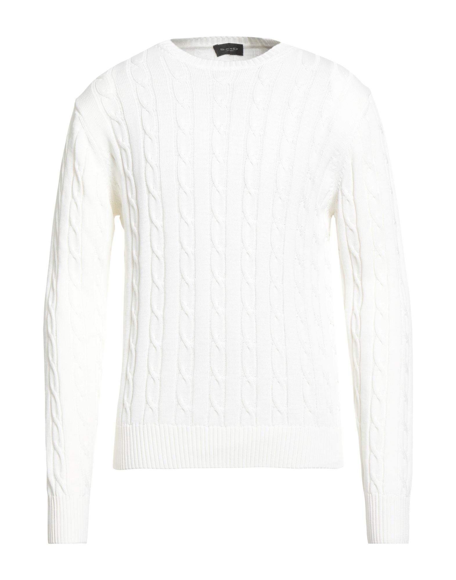 SAND COPENHAGEN Pullover Herren Weiß von SAND COPENHAGEN
