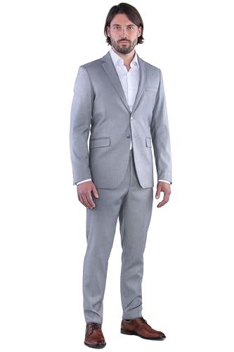 Herren Anzug Business Anzug Slim-Fit 2-teilig Sakko & Anzughose 54 von SANDER STELLAN