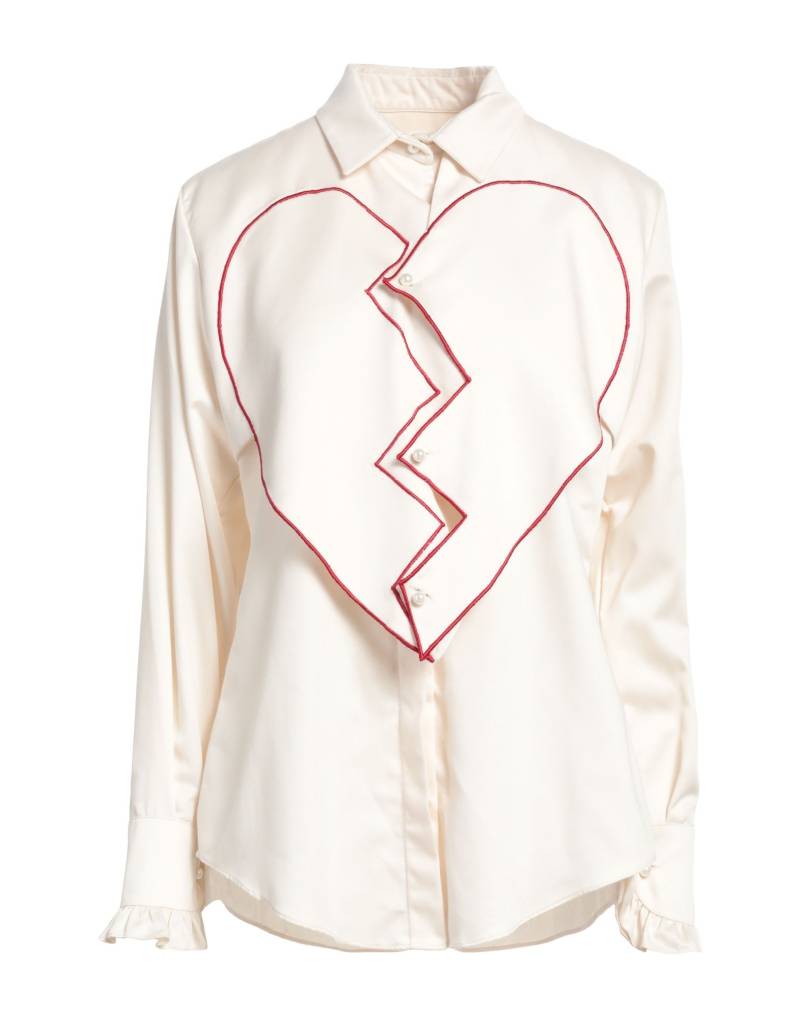 SANDRA MANSOUR Hemd Damen Elfenbein von SANDRA MANSOUR