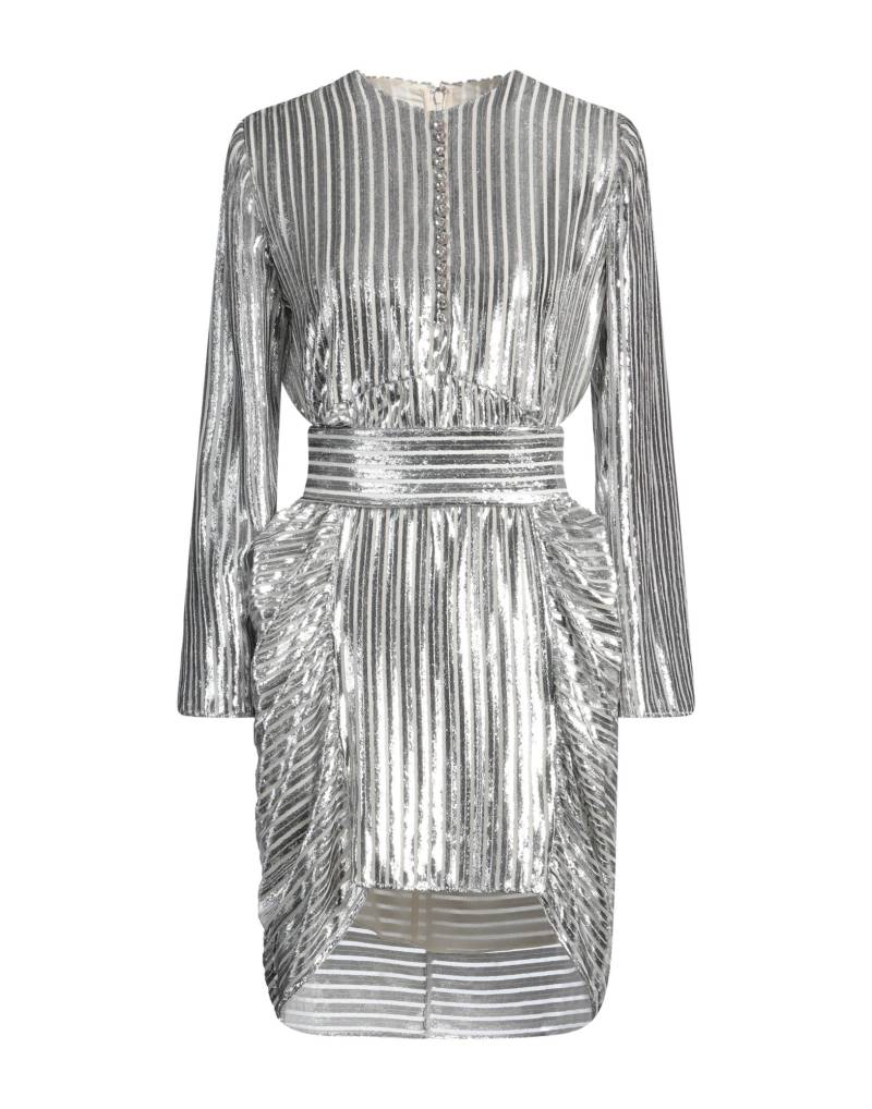 SANDRA MANSOUR Mini-kleid Damen Silber von SANDRA MANSOUR