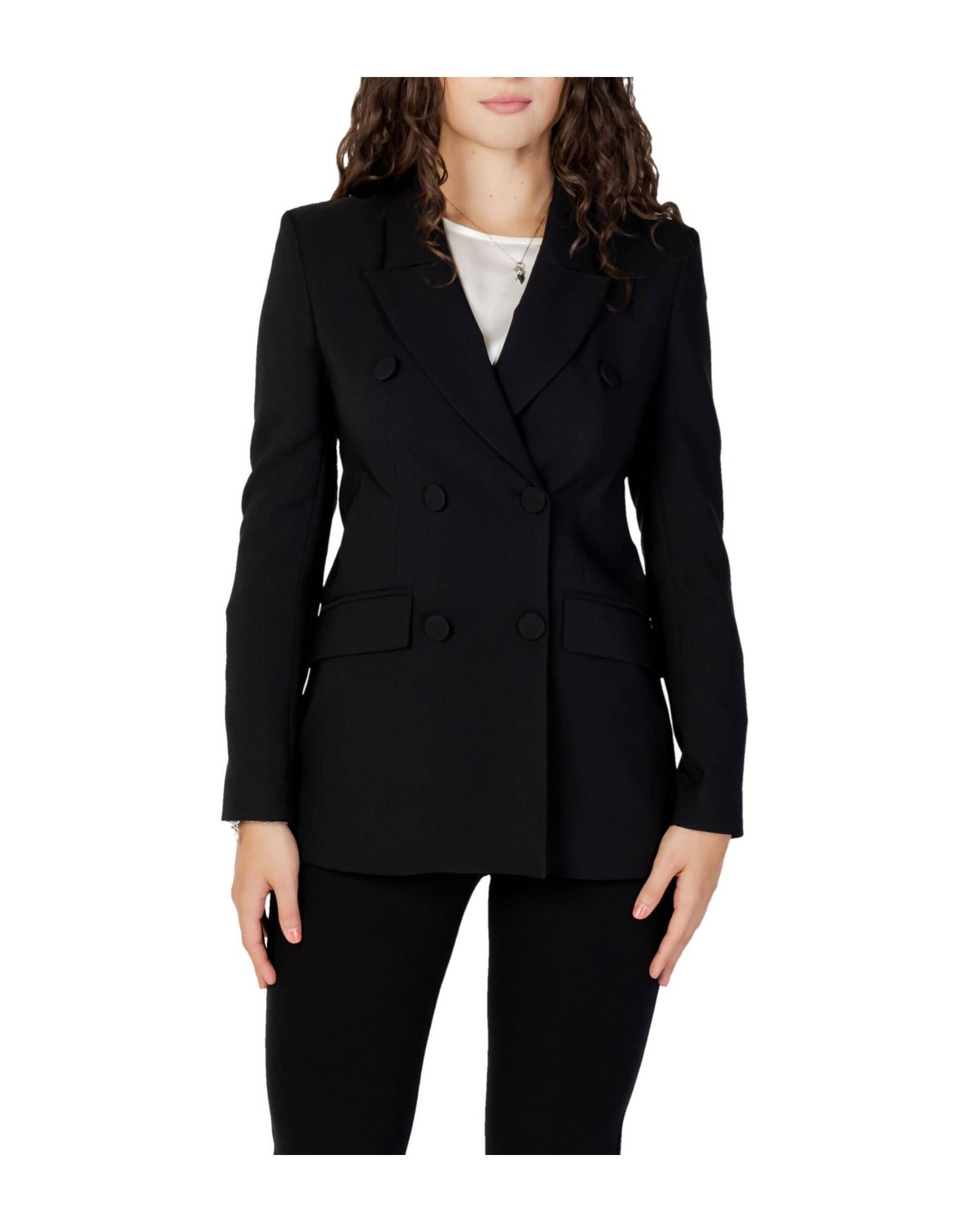 SANDRO FERRONE Blazer Damen Schwarz von SANDRO FERRONE