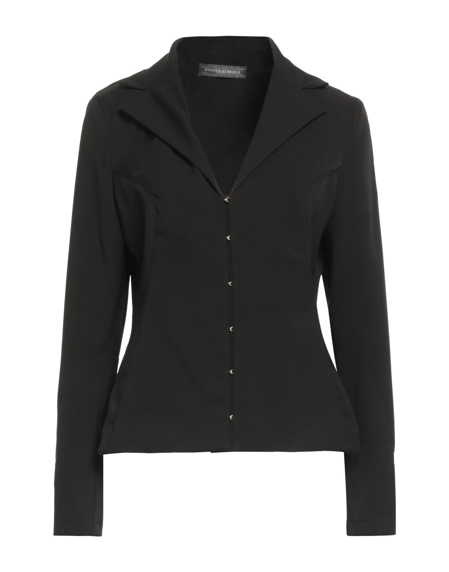 SANDRO FERRONE Blazer Damen Schwarz von SANDRO FERRONE