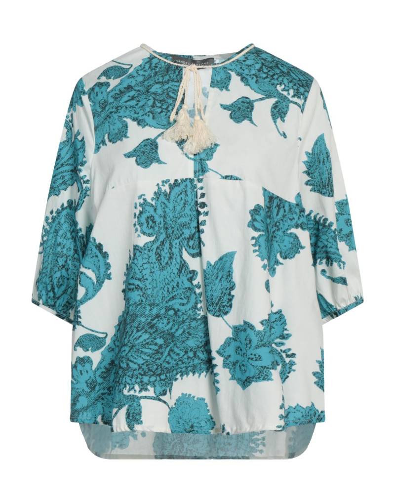 SANDRO FERRONE Top Damen Tūrkis von SANDRO FERRONE