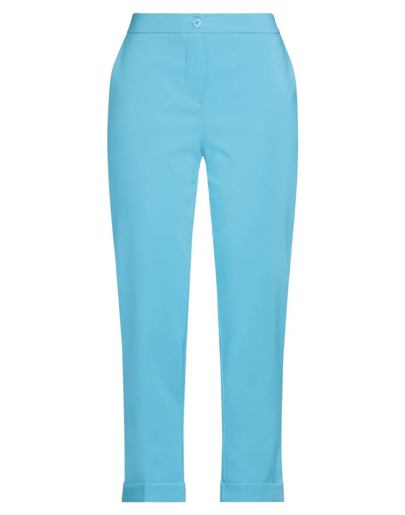 SANDRO FERRONE Hose Damen Azurblau von SANDRO FERRONE