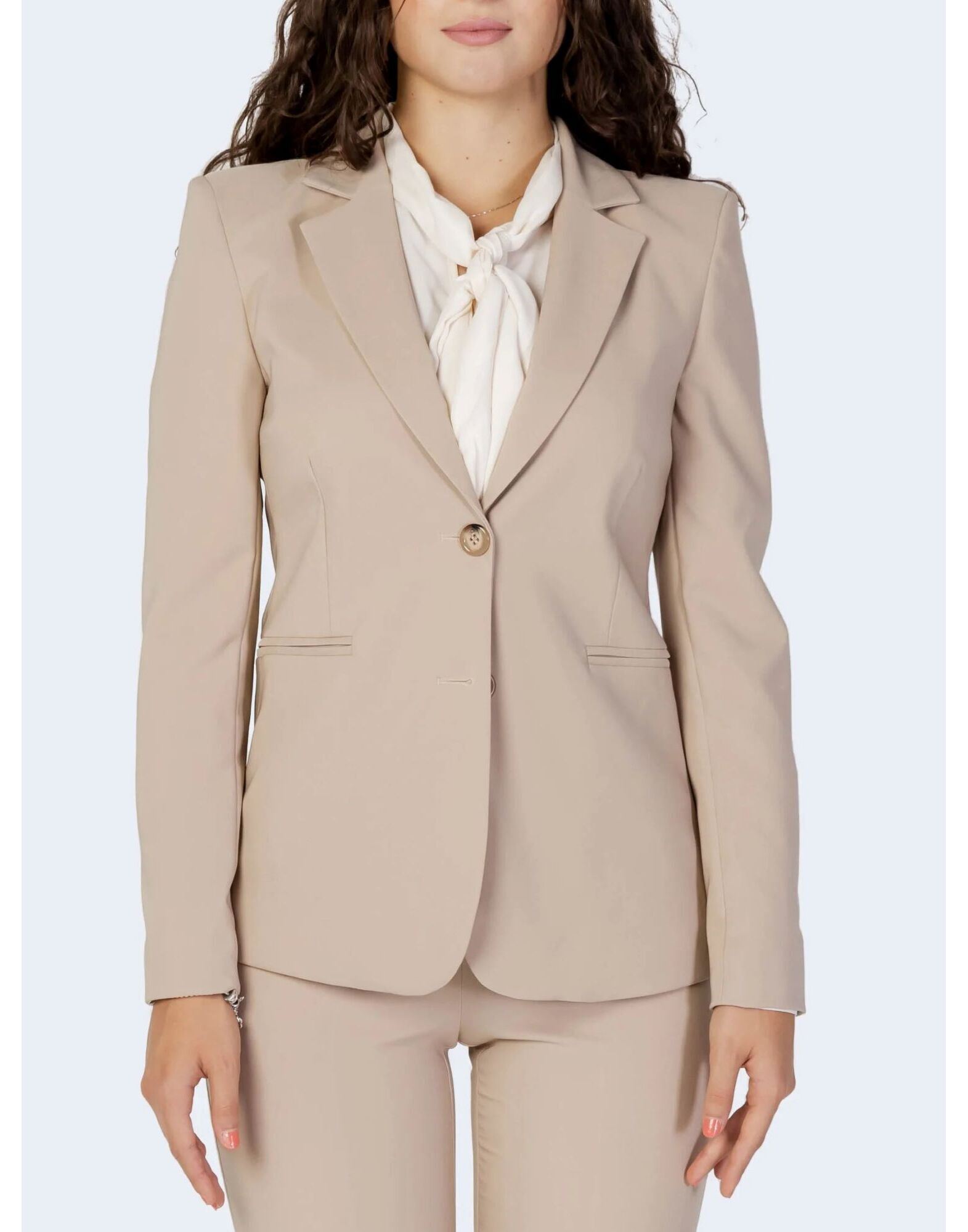 SANDRO FERRONE Blazer Damen Beige von SANDRO FERRONE